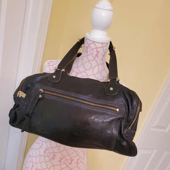 Liz Claiborne Handbags - Liz Claiborne leather black shoulder bag NEW